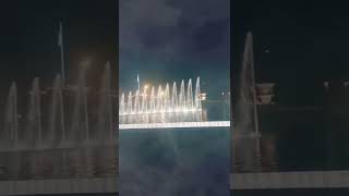 Khorfakan Water Dance Night Amazing view in weather, #UAE #Sharjah #khorfakkan #short #like #dubai