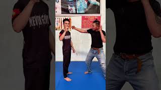 Kỹ Năng Tự Vệ Khi Bị Đẩy Đấm #kungfu #vothuat #tuve #shorts