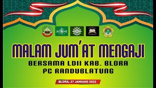 BLORA MENGAJI Live Pendopo Kec.Randu Blatung ''27 Januari 2022"'