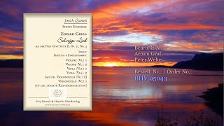 95043, Solvejgs Lied für Streichquintett von Edvard Grieg