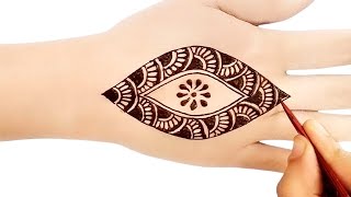 Latest backhand mehndi design | New mehndi design | simple mehndi design |