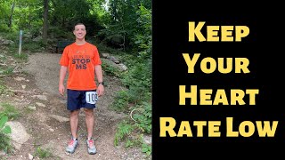 How to keep your heart rate low during a run