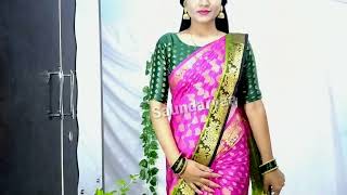 How to wear saree in just minute/aree pehanane ka sabse asan tarika/saree Wearing