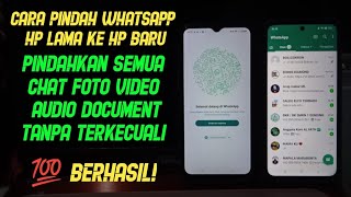 CARA MEMINDAHKAN CHAT WHATSAPP DARI HP LAMA KE HP BARU | CARA CADANGKAN WHATSAPP