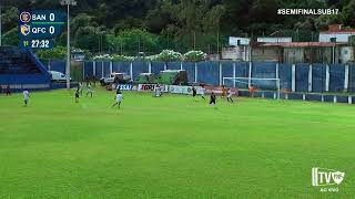 SANTA CRUZ DE NATAL 1 × 0 QUINHO GOL CAMPEONATO POTIGUAR SUB 17 2024