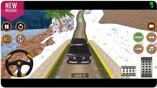 Off-road Mud Jeep Driving Snow  Level 8 Gameplay Android Minute Gameplay