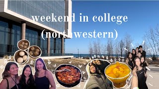 weekend in college @ northwestern: winter formal, food, chinatown, karaoke