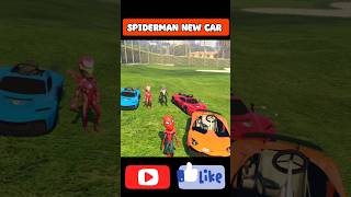 Spiderman Gift car to his brother GTA 5 #ytshort #gta5 #spiderman #dancinglady#skibiditoilet #bhoot