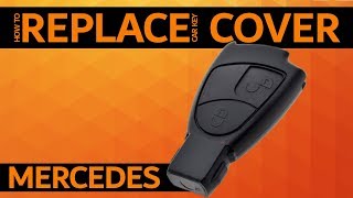 MERCEDES - How to replace car key cover