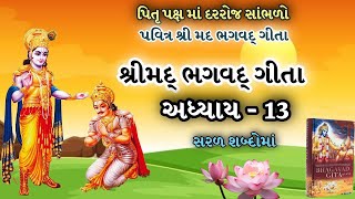 દરરોજ સાંભળો શ્રીમદ્ ભગવદ્ ગીતા અધ્યાય - 13| Shree Mad Bhagavad Gita Adhyay - 13|Gita Updesh| Krishn