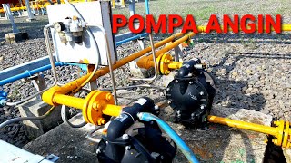 Test Pompa Diaphragma Pneumatic