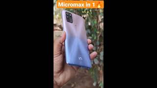 Micromax in 1 Hand On 🔥🔥🔥