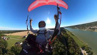 The only paragliding ridge in Kentucky