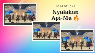 Dance mix Tambourine Dance | Nyalakan Api-Mu_Dance  by Grace Ministry