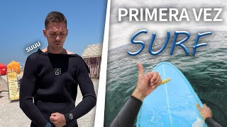 🦈 Haciendo SURF por primera vez en Portugal!