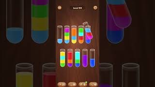 water sort game video full game's video top levels crossing colors gameplay#level#159#hallmark#2024