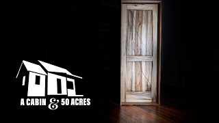 Mortise & Tenon  Door From Salvaged Hackberry