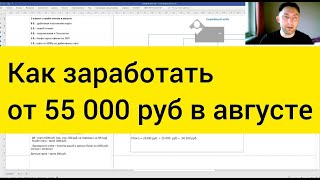 Как заработать от 55 000 тысяч.  Смотреть всем