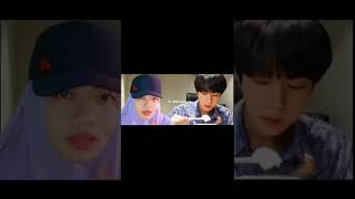 Jin BTS tersedak!!! gara2 cewe ini ngomong itu!!! #halu jin BTS?