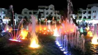 Musical Fountains in Port el Kantaoui.