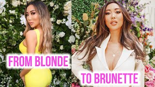 VLOG: Blonde to Brunette, Getting Extensions, Hot Pilates, Beauty Events & Filming | Arika Sato