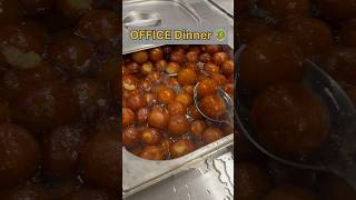 OFFICE Dinner series 🥗/ office free meal #officefood #shortsvideo #officelife #foodvlog #viral