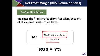 Profitability Ratios