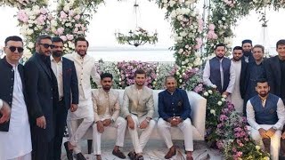 Shaheen Shah Nikkah Ceremoy | Pakistan cricket stars | Shahid Afridi Daughter | Babar Azam