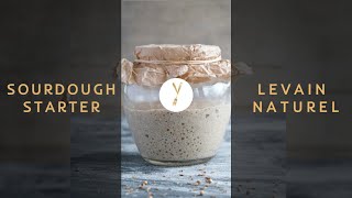 Levain Naturel Maison l Homemade Sourdough Starter l #Shorts