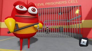 Red Larva Prison Run (Roblox) Full Gameplay (Android)