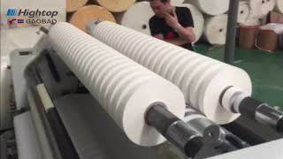 paper slitting machine video