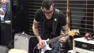 GARY HOEY @ NAMM SHOW 2014 ANAHEIM CALIFORNIA