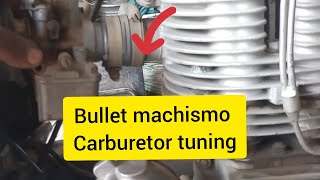 Bullet machismo (avl) carburetor tuning