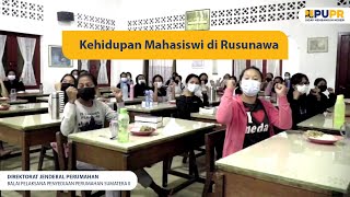 Kehidupan Mahasiswi di Rusunawa