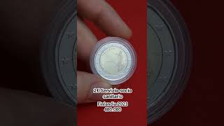 2€  😮 Servizio socio sanitario Finlandia 2023 moneta che costa 7 euro rare coins