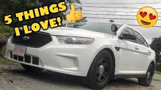 5 things I like about my Ford Police Interceptor Sedan!