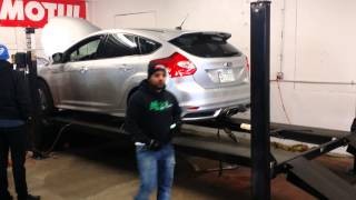 Focus ST dyno Stage 1 93 Tune by Unleashed Tuning with e30 in the tank.