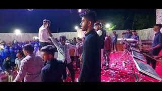 Vedant Musical dj Party MH 🔥🎇🪩🎆🎊 Remix song !!Full on the Fir light show!! At.Durvesh Manor Marriage