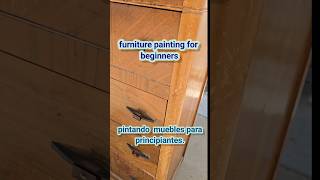 Como pintar muebles de madera paso 1 #furniturepaintingbeginner #furnituremakeover #pintandomuebles