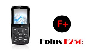 FPLUS F256 | надежный мобильный телефон в эргономичном дизайне  и идеально лежит в руке.