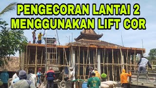 MASJID LDII NGECOR LANTAI 2 DENGAN LIFT COR