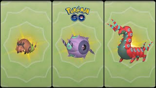 Pokemon Go: Evolving Shiny Venipede into Shiny Whirlipede & Scolipede