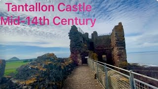 Tantallon Castle Ruined Mid-14th Century