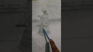 A Women drawing #creativitywithaera #artcreativity #art #shortvideo