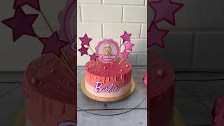 #barbiecake #shorts #barbiethemecake #barbiedoll