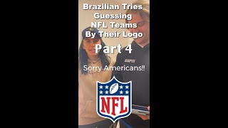 Brazilian Tries Guessing NFL Teams By Their Logo pt 4