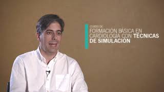 Pedro Chinchurreta, alumno de cardiología con técnicas de simulación, cuenta su experiencia