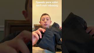 Speedo pure valor tech suit unboxing!#fast#swim#fun#sport#wrizz#funny#amazing#suit#swimming