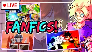 Regresan los FANFICS! Goku ZOMBIE, Optimus Prime en Konosuba XD, My hero academia - Reaccionando