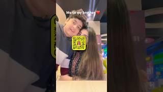 Me to my brother ❤️ #viral #shortvideo #brothersister #shorts #viralshort #2023 #trending